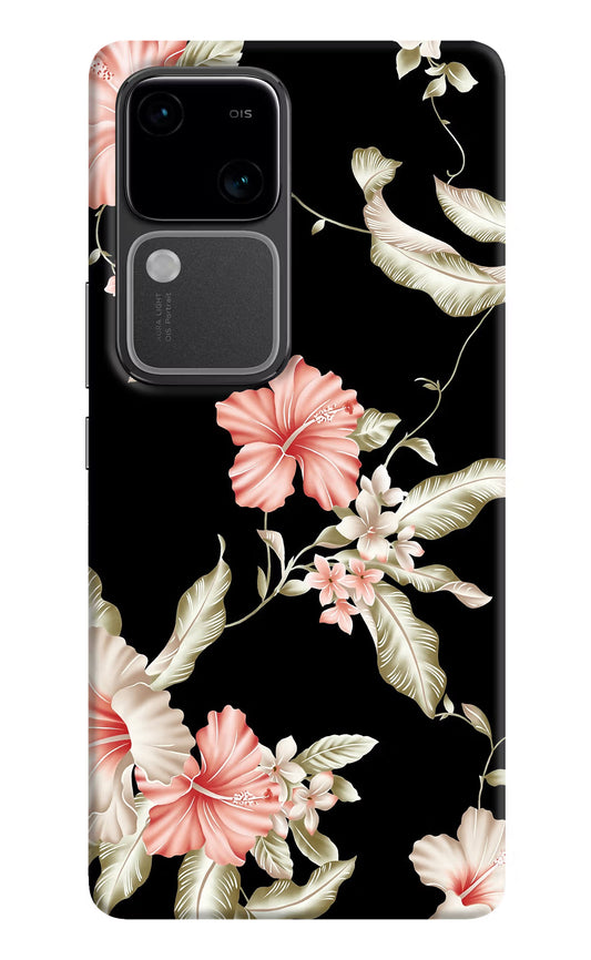 Flowers Vivo V30 5G Hard Case Back Cover by Casekaro