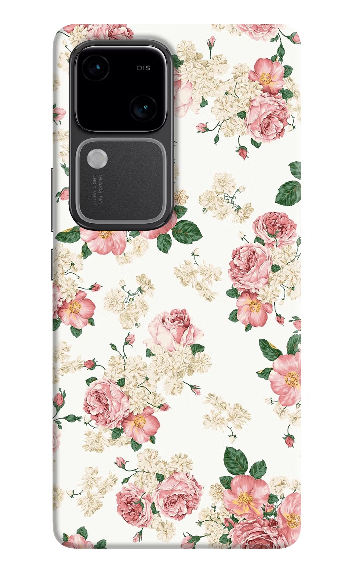 Flowers Vivo V30 5G Hard Case Back Cover by Casekaro
