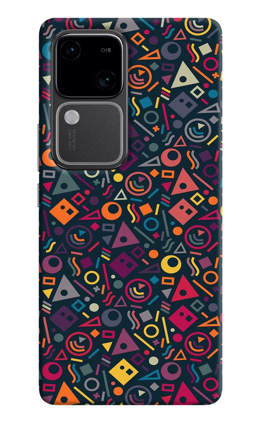 Geometric Abstract Vivo V30 5G Hard Case Back Cover by Casekaro