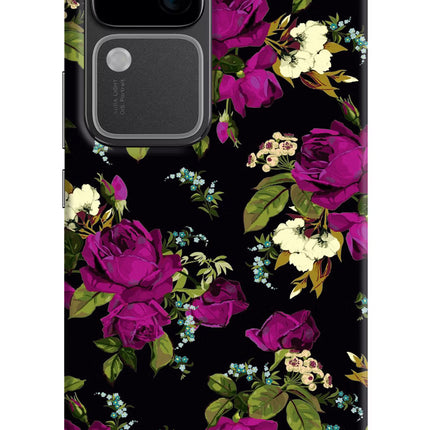 Flowers Vivo V30 5G Hard Case Back Cover by Casekaro