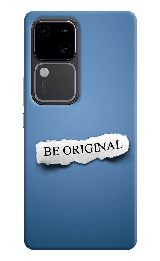 Be Original Vivo V30 5G Hard Case Back Cover by Casekaro