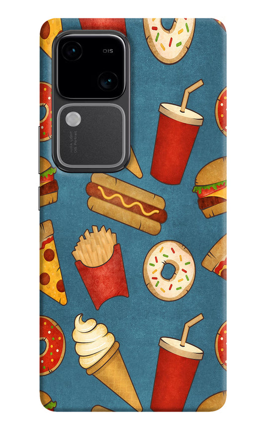 Foodie Vivo V30 5G Hard Case Back Cover by Casekaro
