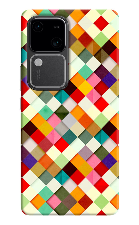 Geometric Abstract Colorful Vivo V30 5G Back Cover