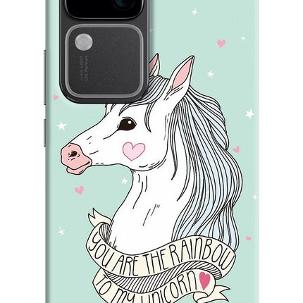 Unicorn Wallpaper Vivo V30 5G Hard Case Back Cover by Casekaro
