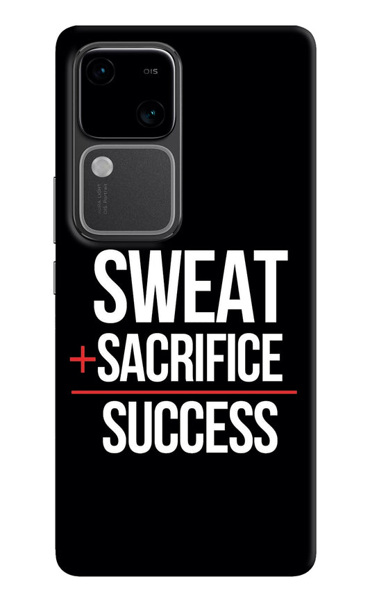 Sweat Sacrifice Success Vivo V30 5G Back Cover