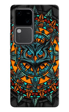 Angry Owl Art Vivo V30 5G Hard Case Back Cover by Casekaro