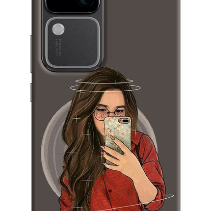 Selfie Queen Vivo V30 5G Hard Case Back Cover by Casekaro
