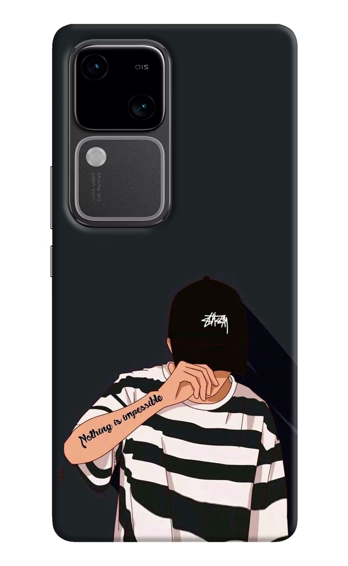 Aesthetic Boy Vivo V30 5G Hard Case Back Cover by Casekaro