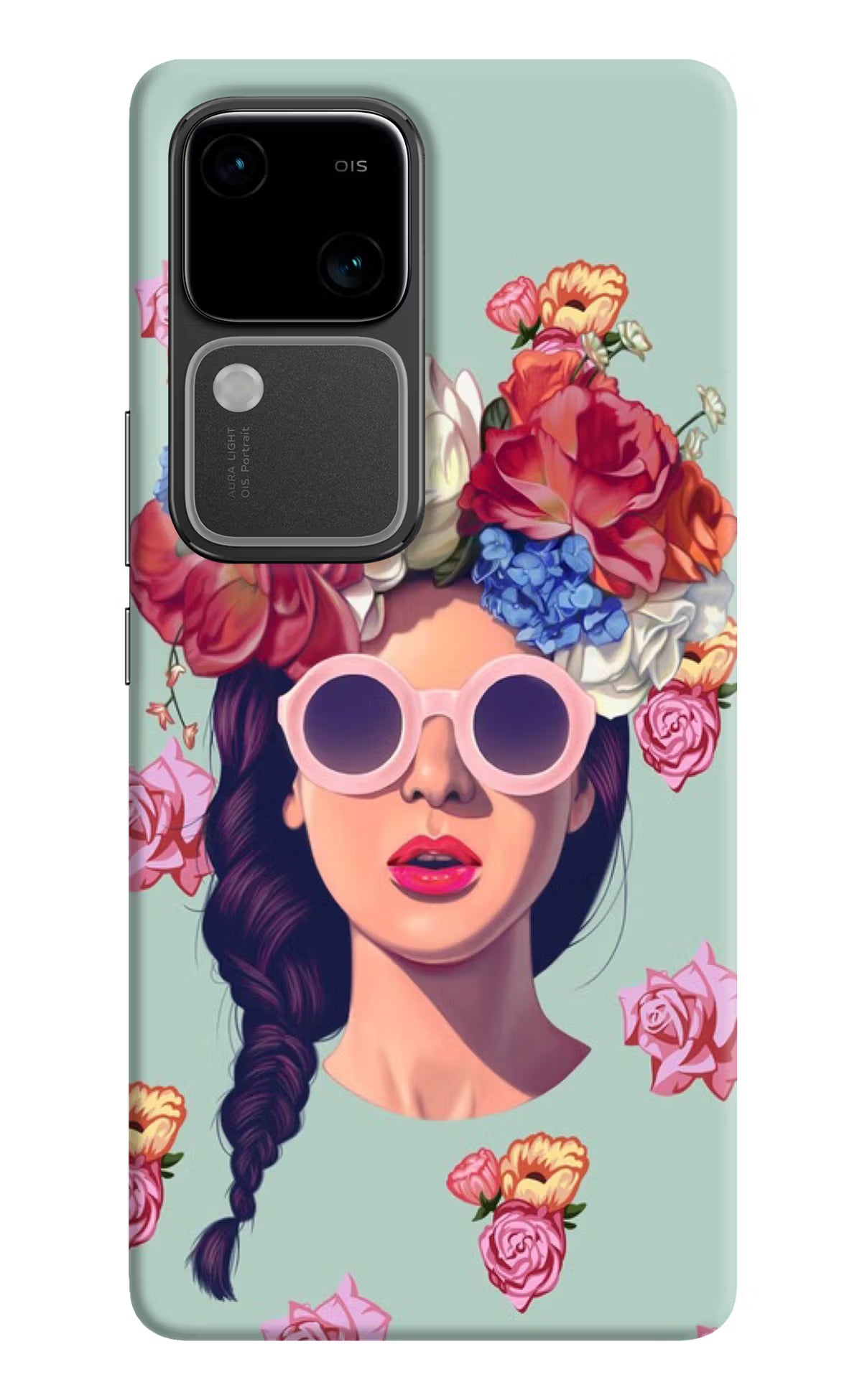 Pretty Girl Vivo V30 5G Hard Case Back Cover by Casekaro