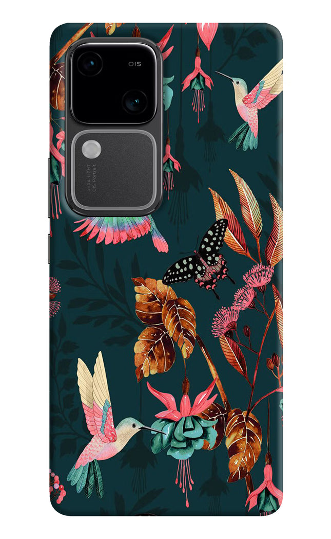 Birds Vivo V30 5G Hard Case Back Cover by Casekaro