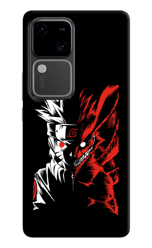 Naruto Two Face Vivo V30 5G Hard Case Back Cover by Casekaro