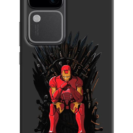 Ironman Throne Vivo V30 5G Hard Case Back Cover by Casekaro