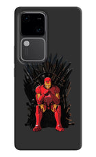 Ironman Throne Vivo V30 5G Hard Case Back Cover by Casekaro