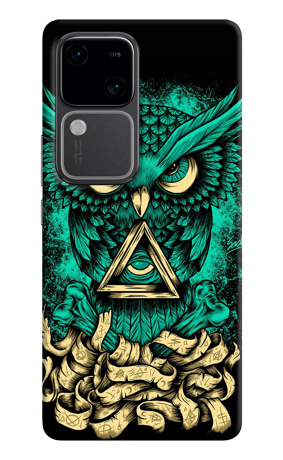 Green Owl Vivo V30 5G Back Cover