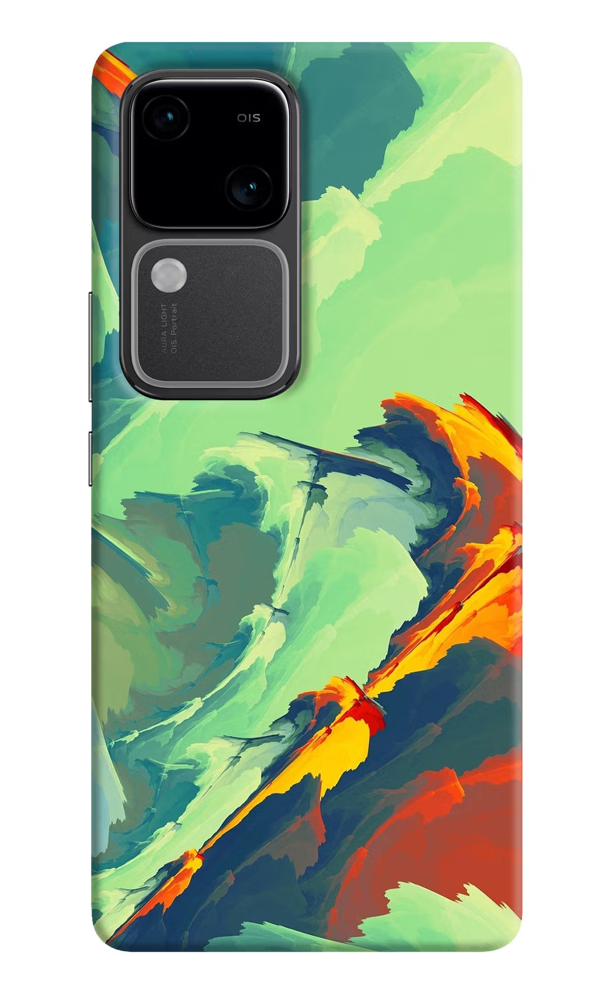 Paint Art Vivo V30 5G Hard Case Back Cover by Casekaro