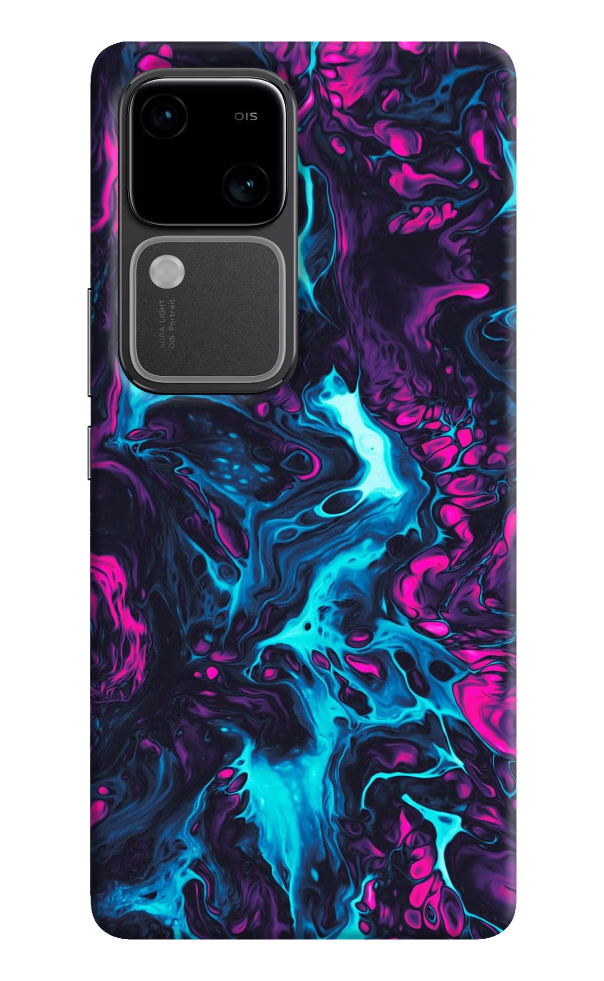 Abstract Vivo V30 5G Hard Case Back Cover by Casekaro