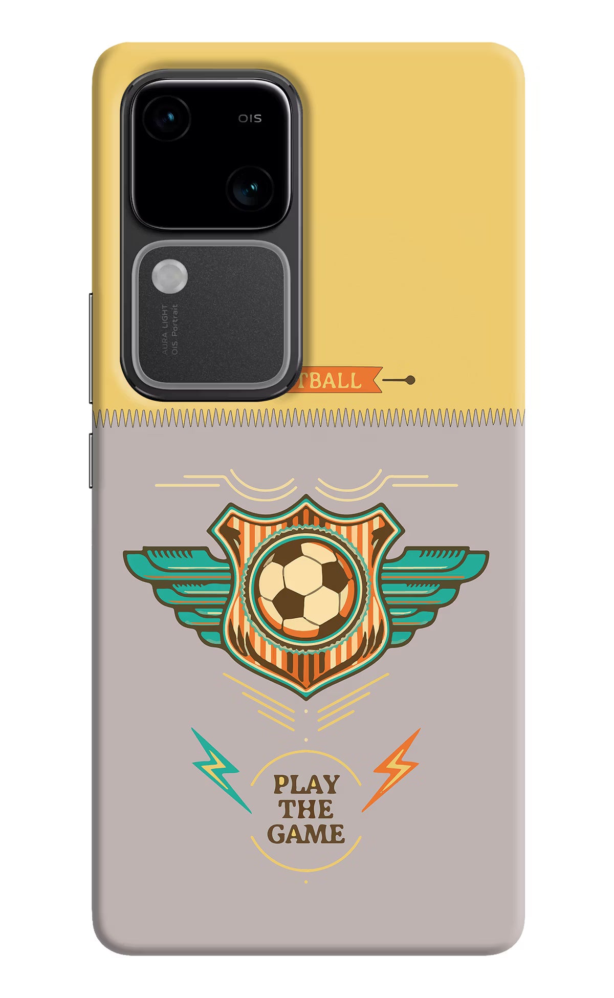 Football Vivo V30 5G Hard Case Back Cover by Casekaro