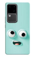 Funny Cartoon Vivo V30 5G Hard Case Back Cover by Casekaro