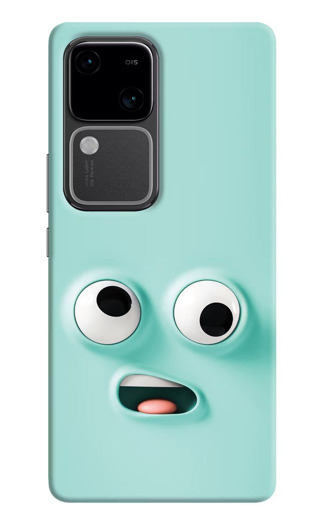 Funny Cartoon Vivo V30 5G Hard Case Back Cover by Casekaro