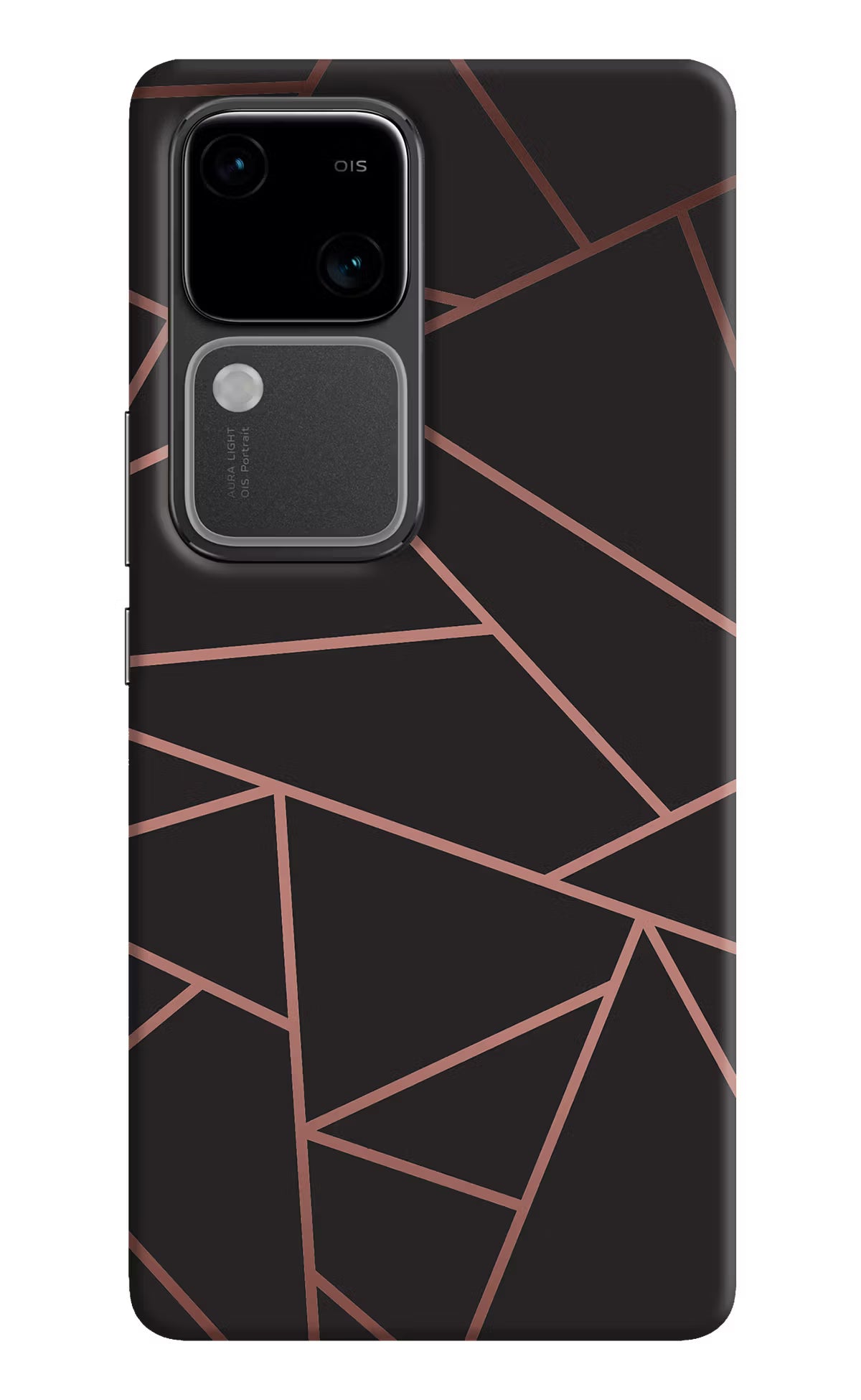 Geometric Pattern Vivo V30 5G Hard Case Back Cover by Casekaro