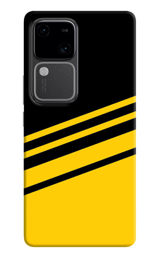 Yellow Shades Vivo V30 5G Hard Case Back Cover by Casekaro