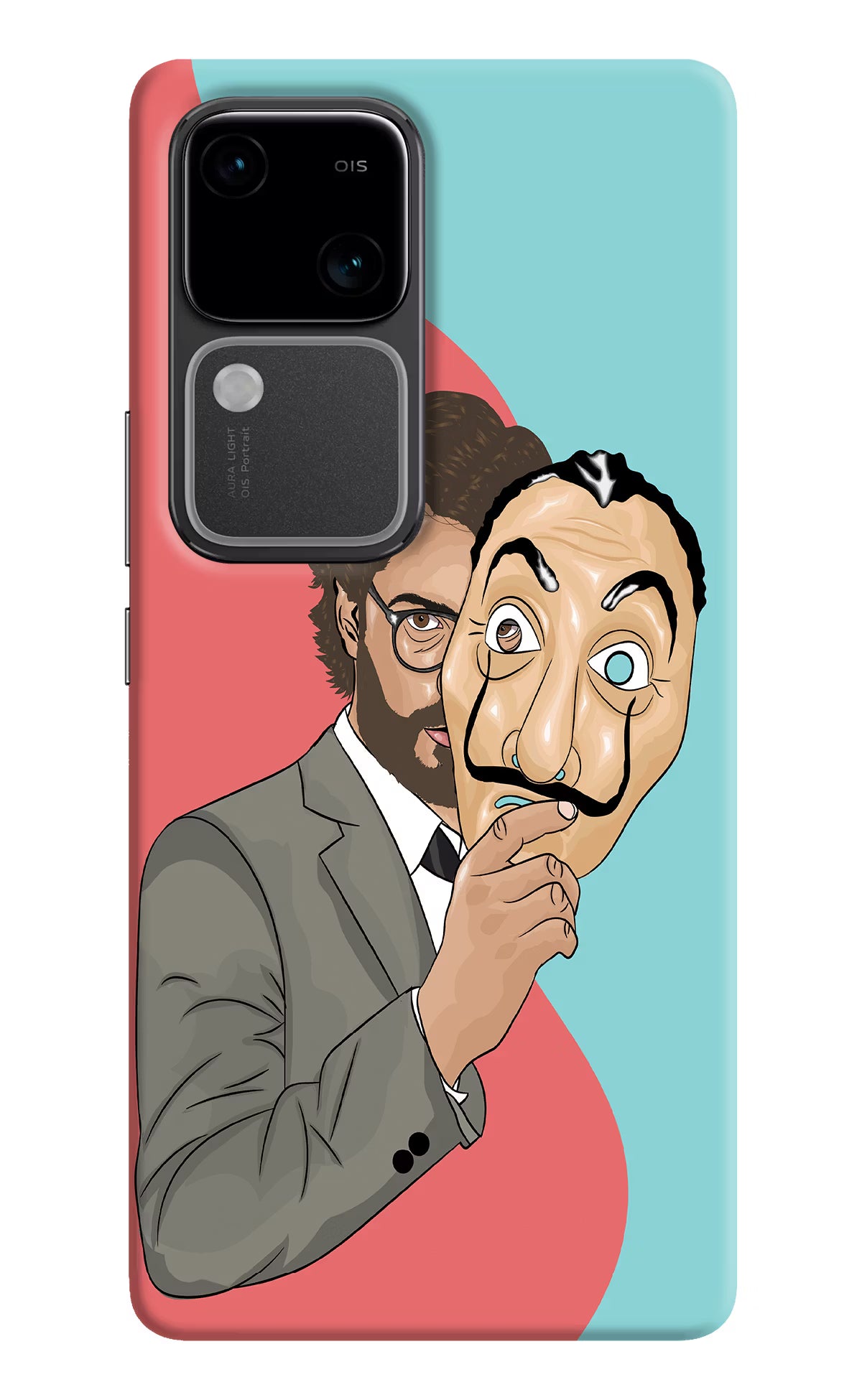 Professor Vivo V30 5G Hard Case Back Cover by Casekaro