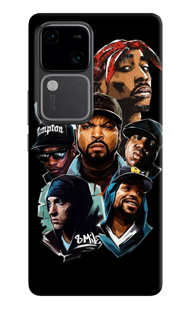 Rappers Vivo V30 5G Hard Case Back Cover by Casekaro
