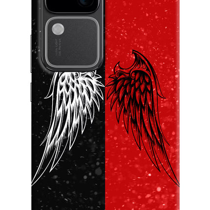 Wings Vivo V30 5G Hard Case Back Cover by Casekaro