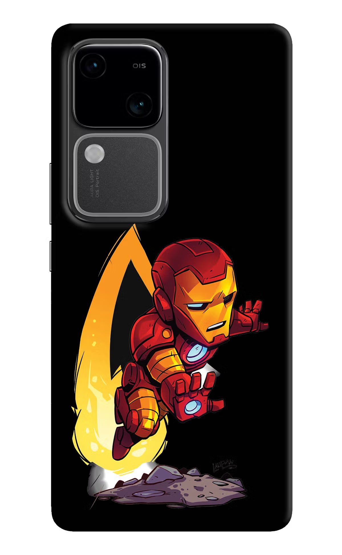 IronMan Vivo V30 5G Hard Case Back Cover by Casekaro