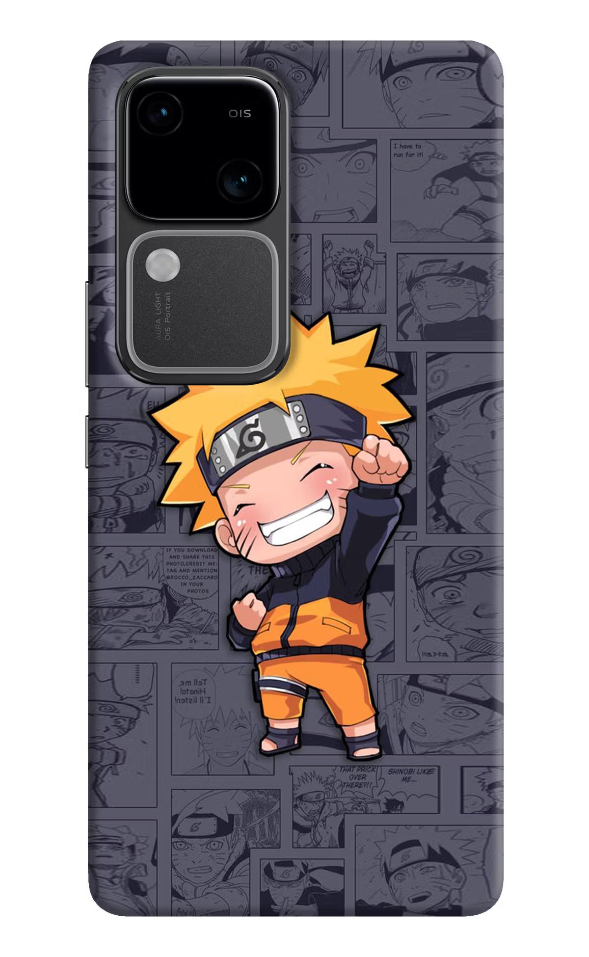 Chota Naruto Vivo V30 5G Hard Case Back Cover by Casekaro