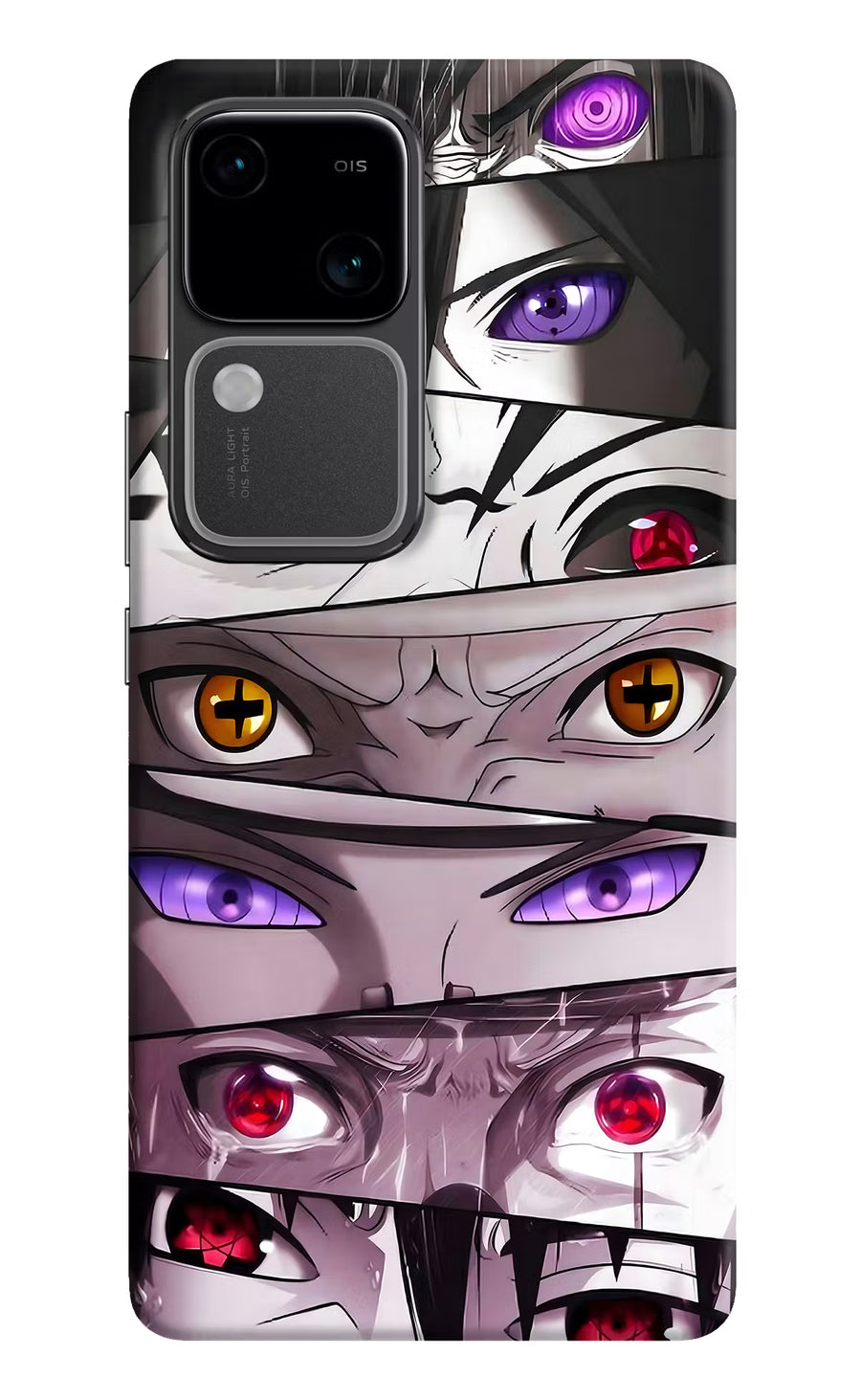 Naruto Anime Vivo V30 5G Back Cover, Hard case