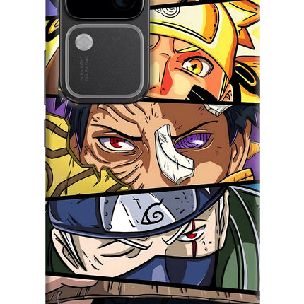 Naruto Character Vivo V30 5G Hard Case Back Cover by Casekaro