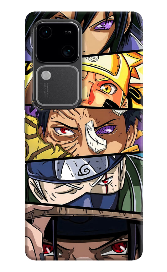 Naruto Character Vivo V30 5G Hard Case Back Cover by Casekaro