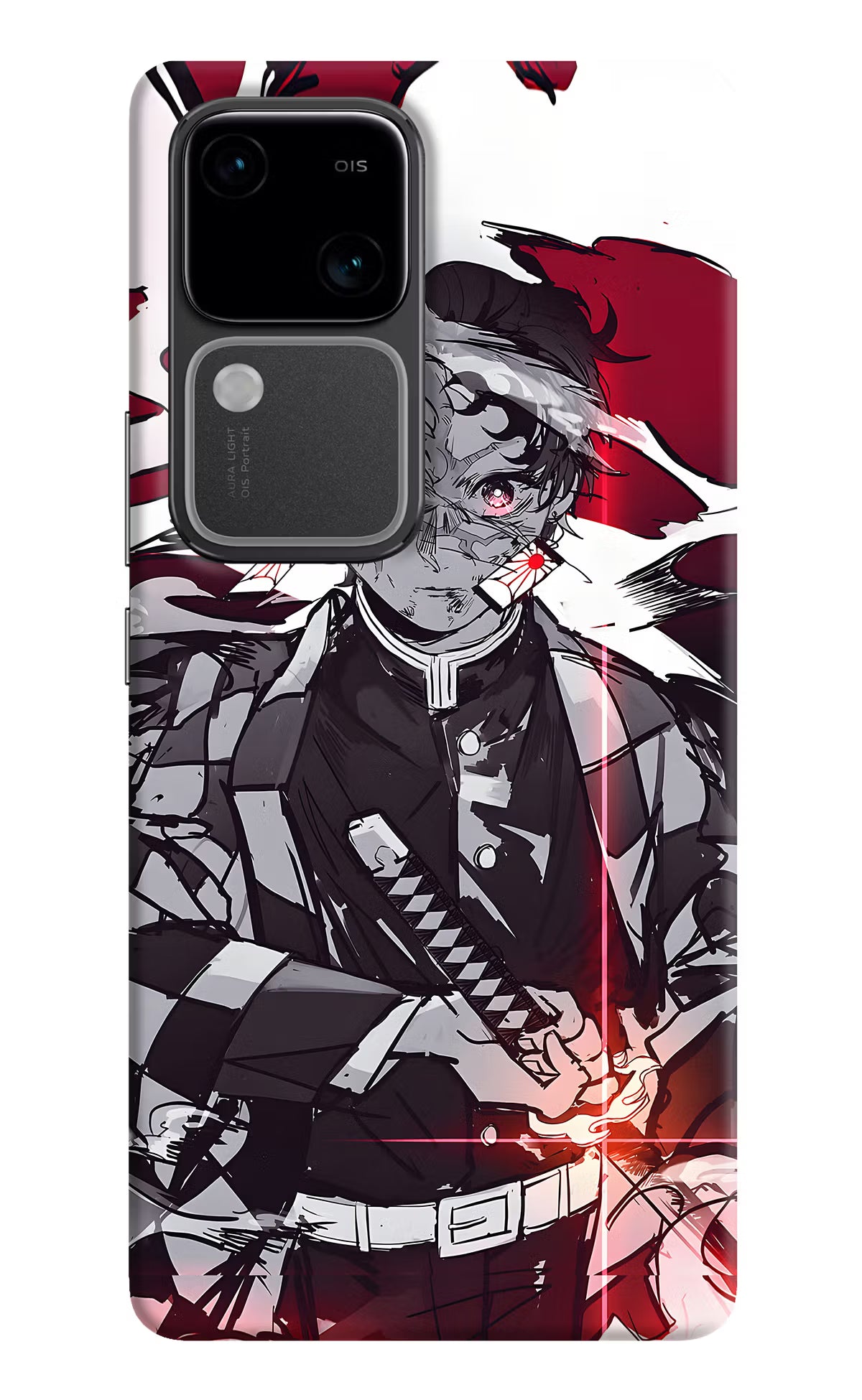 Demon Slayer Vivo V30 5G Hard Case Back Cover by Casekaro