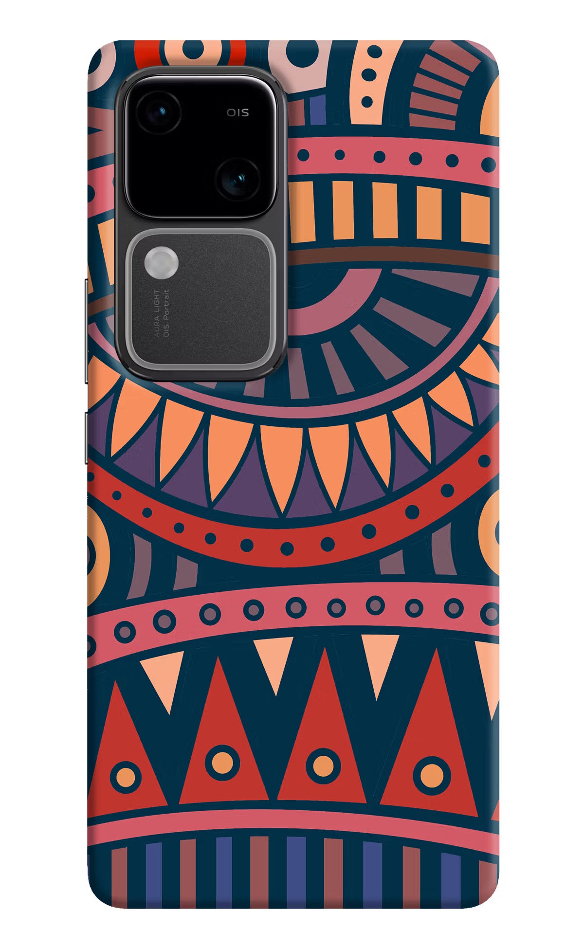 African Culture Design Vivo V30 5G Hard Case Back Cover by Casekaro