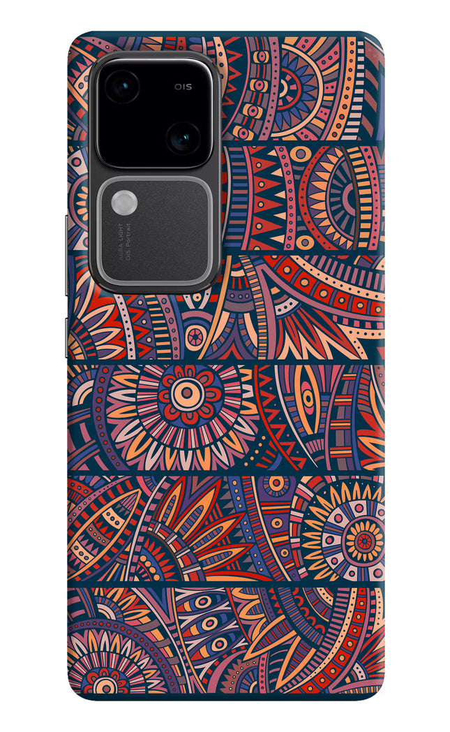 African Culture Design Vivo V30 5G Hard Case Back Cover by Casekaro