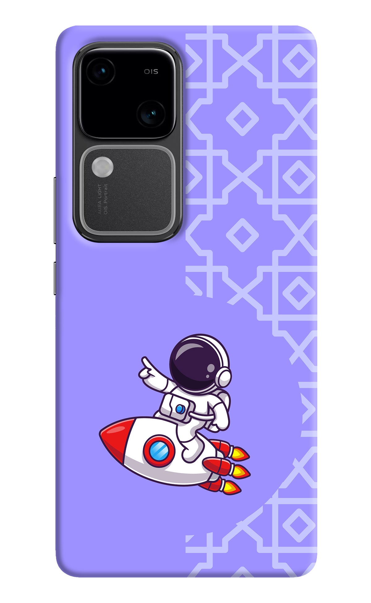 Cute Astronaut Vivo V30 5G Back Cover