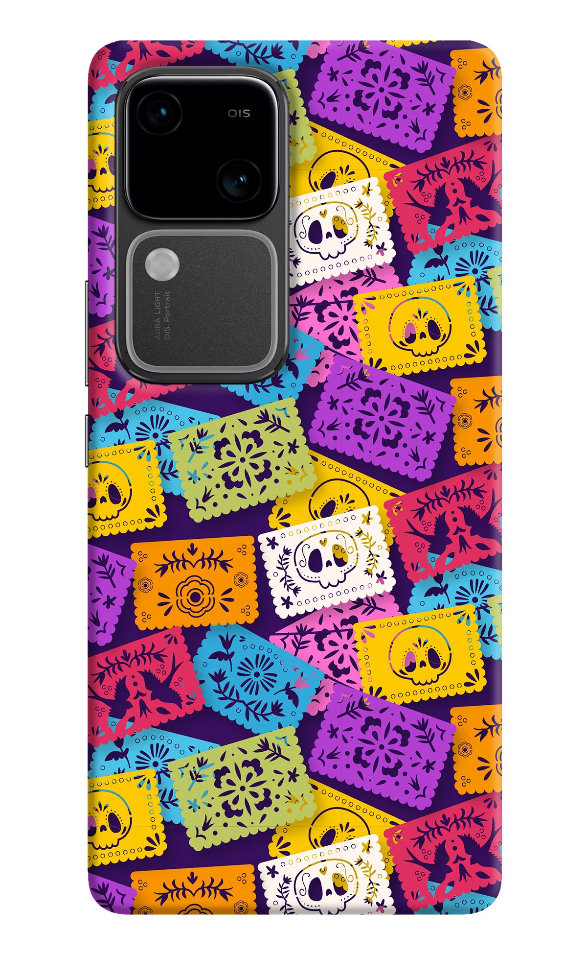 Mexican Pattern Vivo V30 5G Back Cover