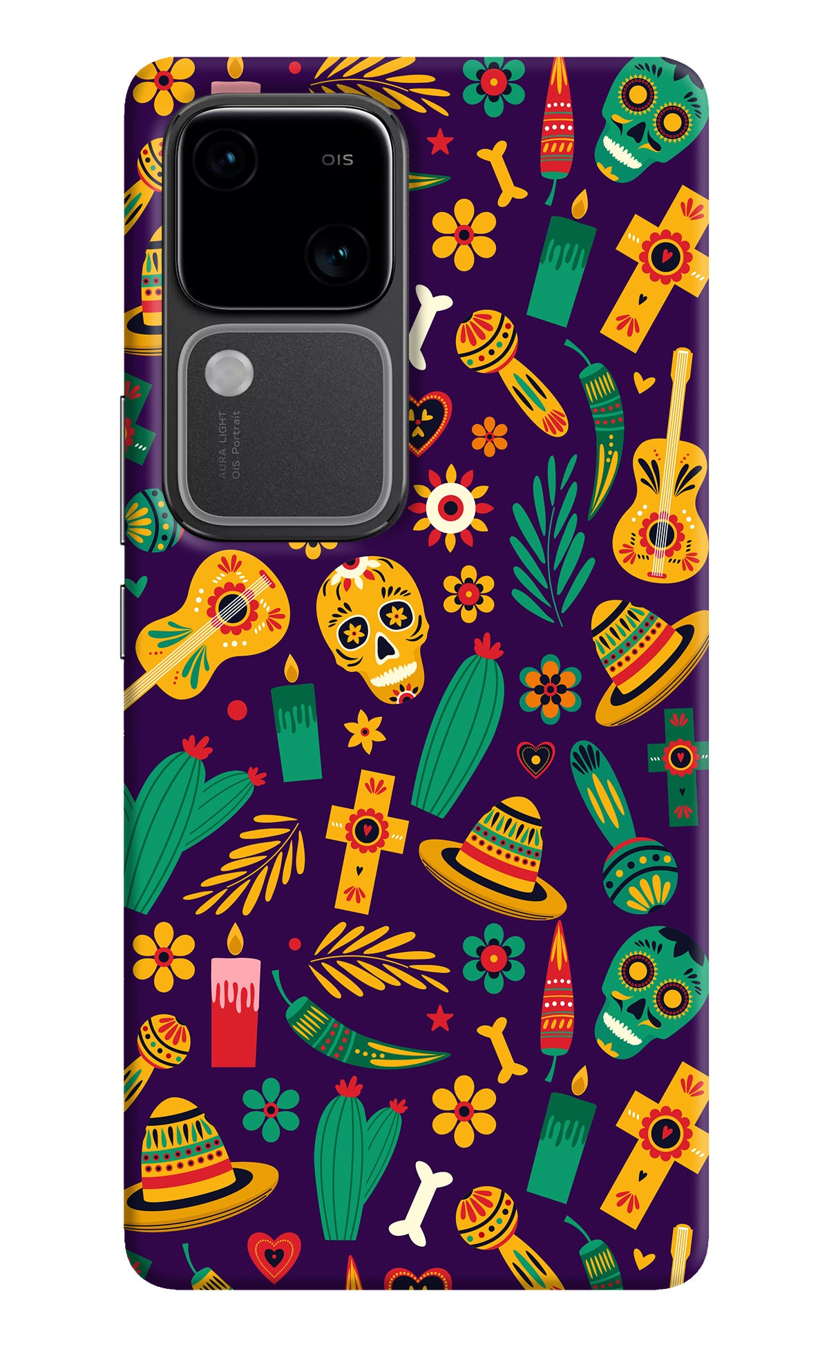 Mexican Artwork Vivo V30 5G Back Cover