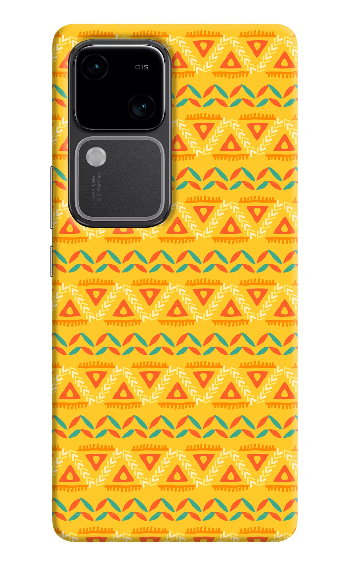 Tribal Pattern Vivo V30 5G Hard Case Back Cover by Casekaro
