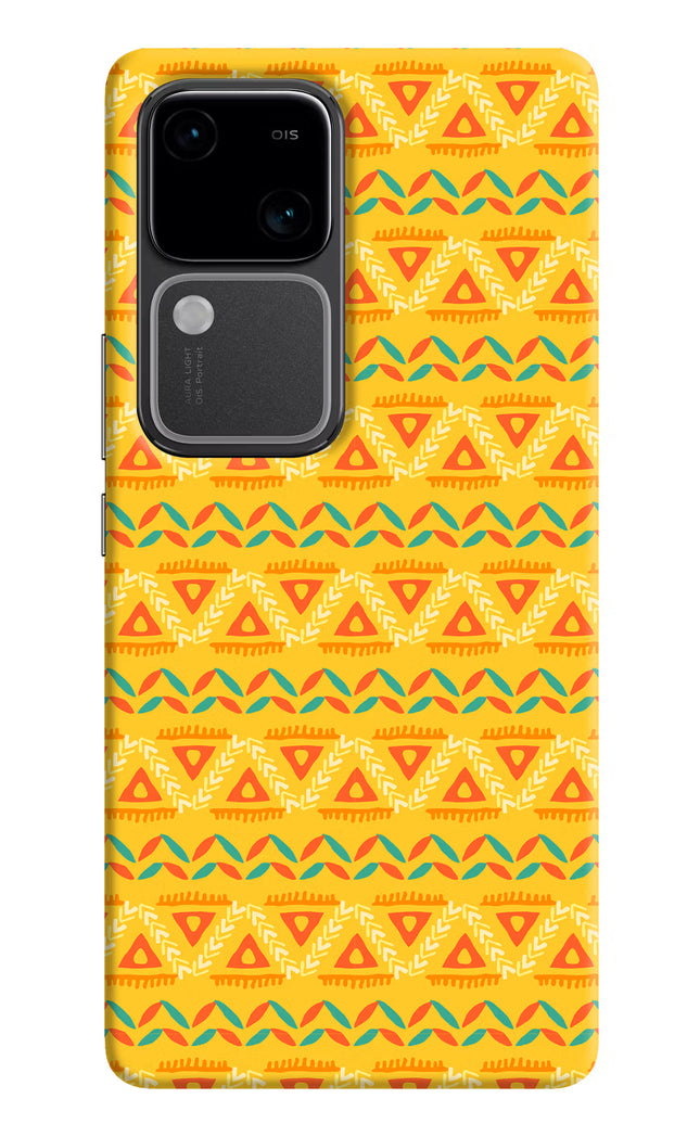 Tribal Pattern Vivo V30 5G Hard Case Back Cover by Casekaro