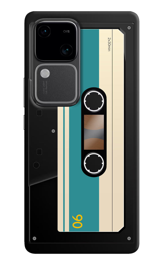 Cassette Vivo V30 5G Hard Case Back Cover by Casekaro