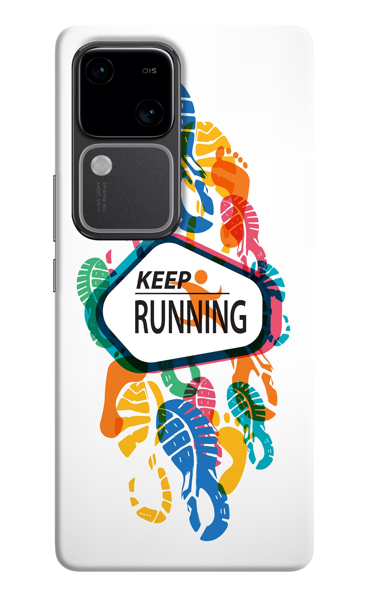 Keep Running Vivo V30 5G Back Cover