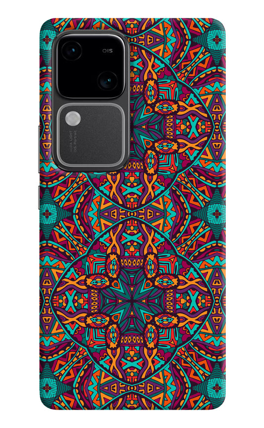 Colour Mandala Vivo V30 5G Hard Case Back Cover by Casekaro