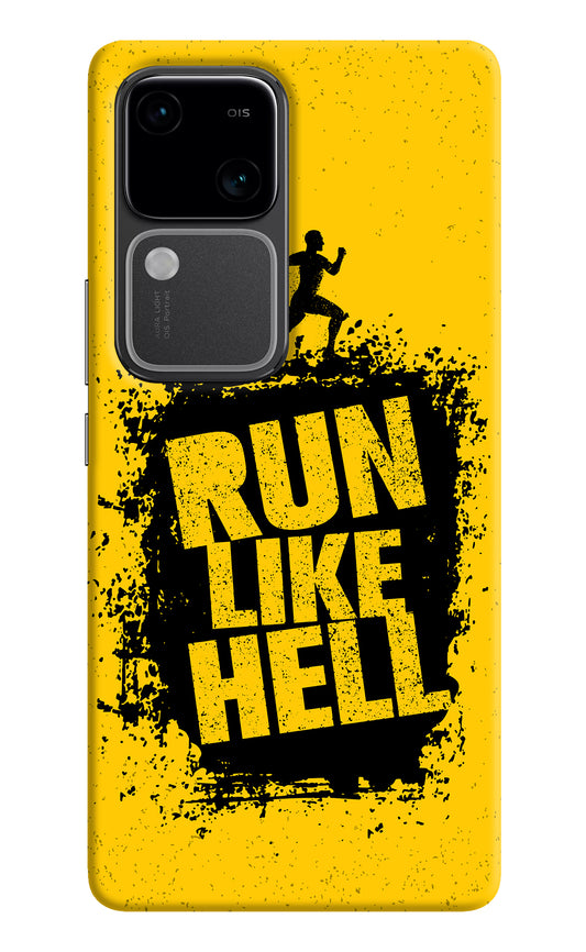 Run Like Hell Vivo V30 5G Back Cover