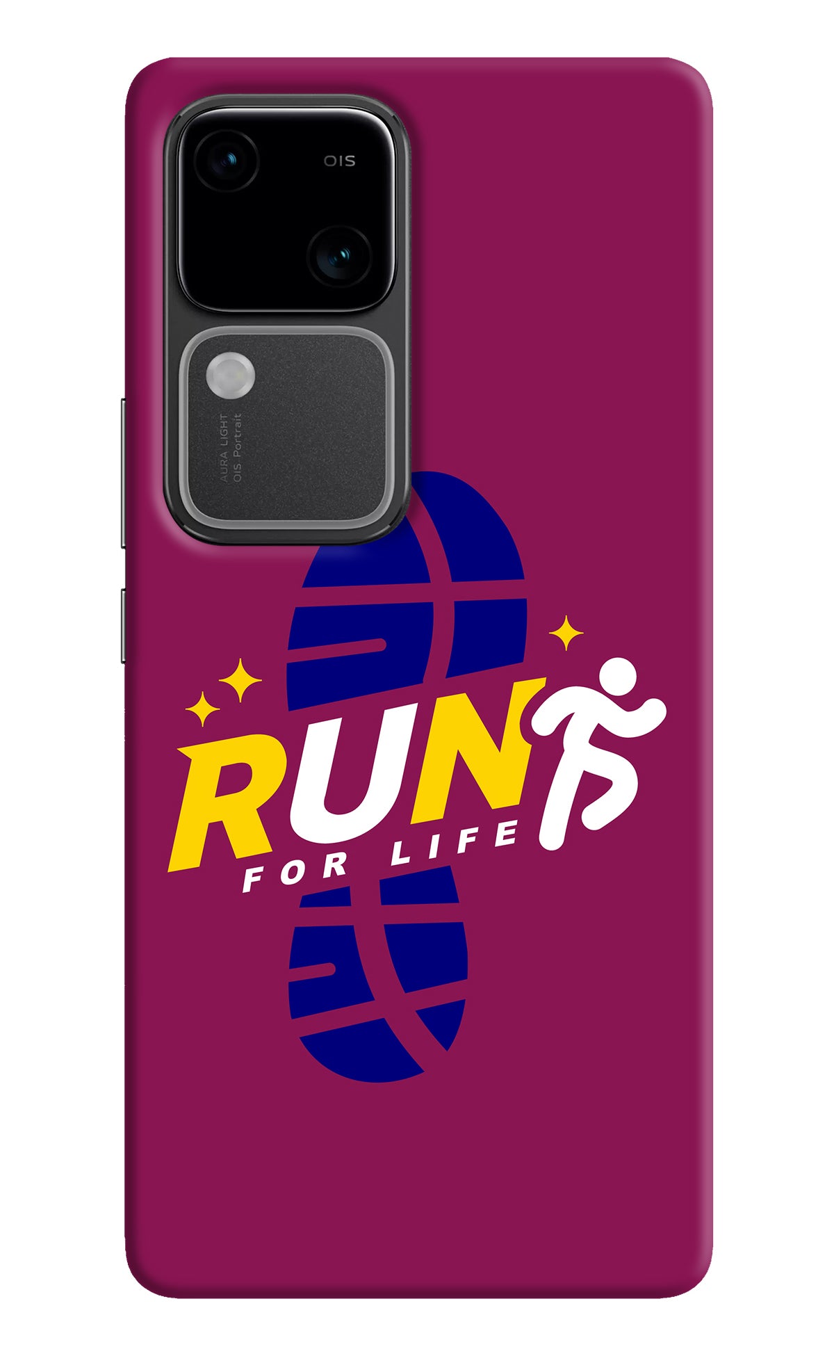 Run for Life Vivo V30 5G Back Cover