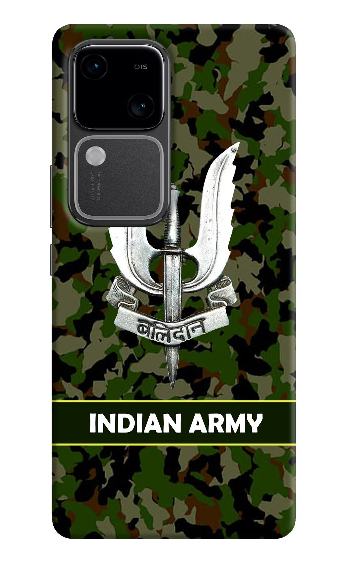 Balidan Indian Logo Vivo V30 5G Hard Case Back Cover by Casekaro