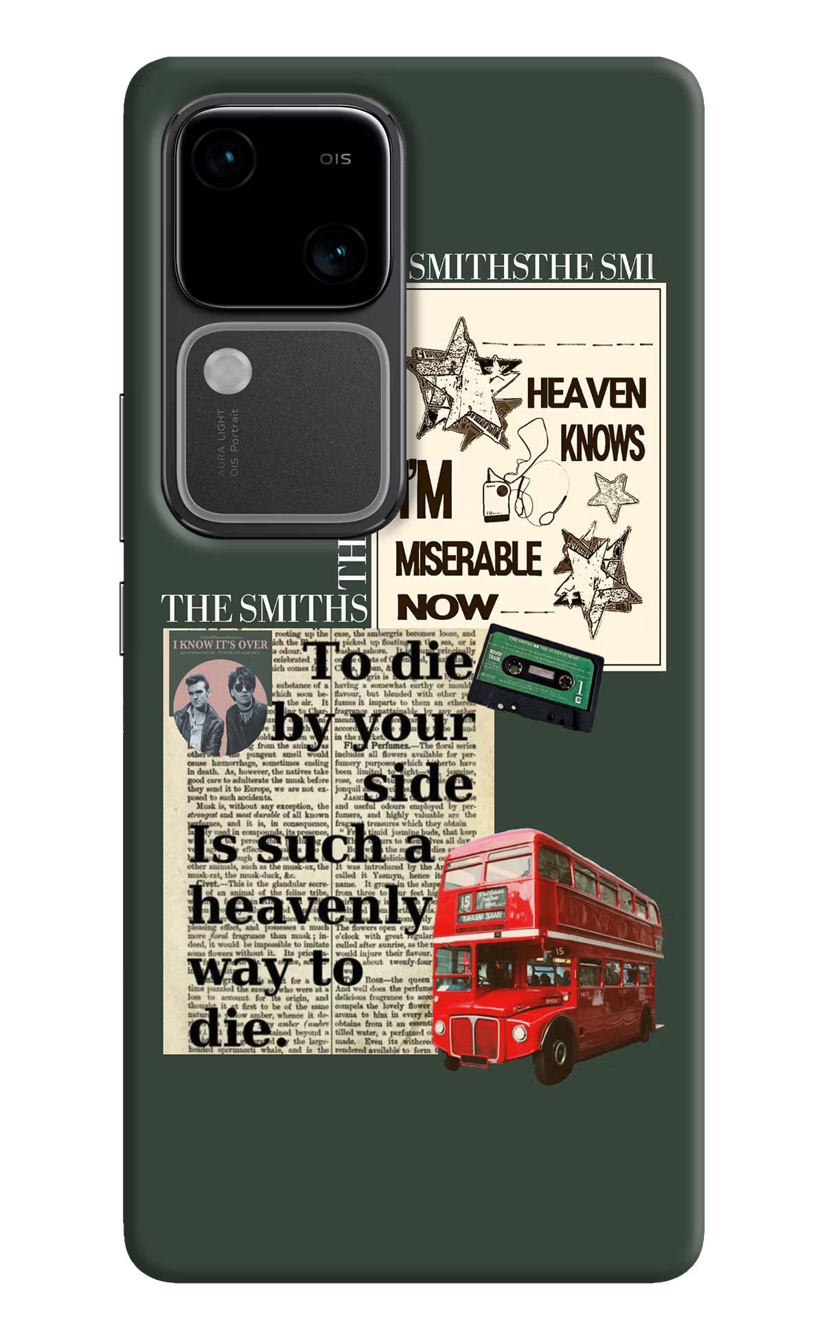 The Smiths Vivo V30 5G Hard Case Back Cover by Casekaro