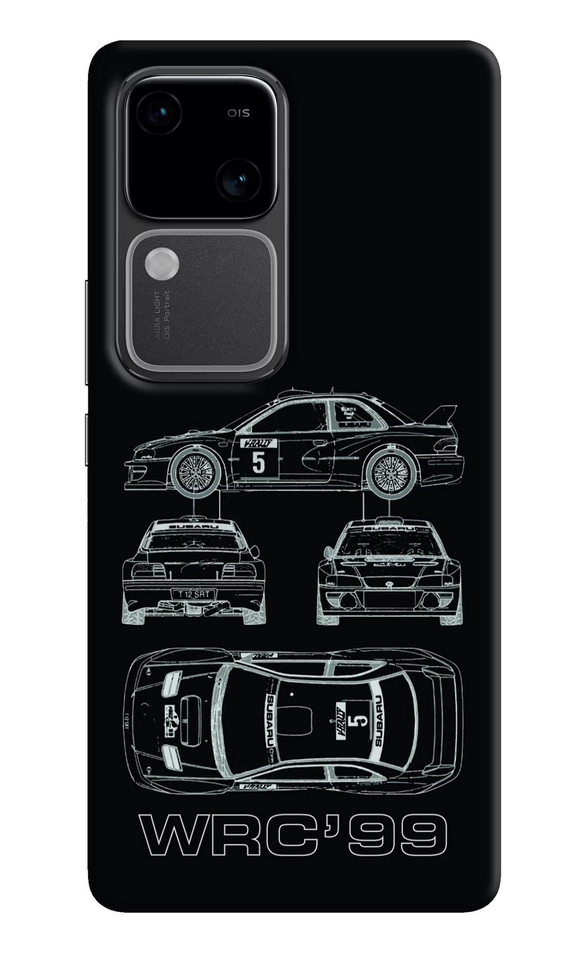 WRC'99 Vivo V30 5G Hard Case Back Cover by Casekaro
