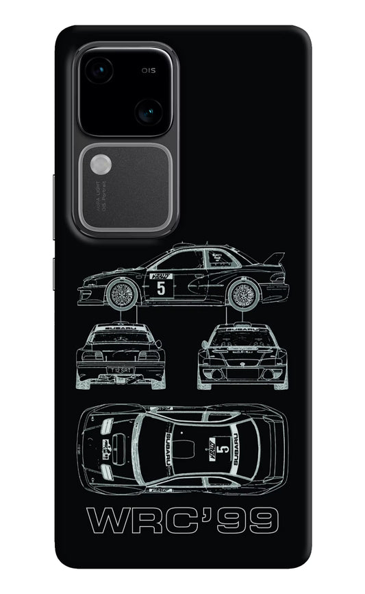 WRC'99 Vivo V30 5G Hard Case Back Cover by Casekaro